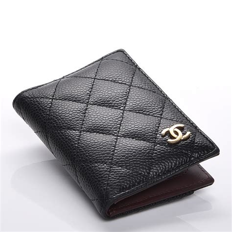 chanel caviar card holder wallet|CHANEL Caviar Quilted Flap Card Holder Wallet Black.